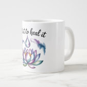 Bloom Through It – Mindful Quote Mug (Devant droit)