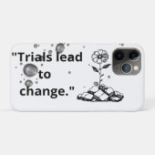 Bloom Through Trials – Strength from the Cracks Case-Mate iPhone Case (Achterkant (horizontaal))