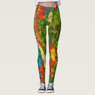  Bloom Tropische Wildbloemen Leggings