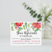 BLOOM-verwijzingen Briefkaart bekendmaking (Staand voorkant)