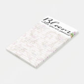 Bloom waar je bent geplant post-it® notes (Schuin)