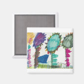 Bloom waar je bent magneet (Voorkant / Achterkant)