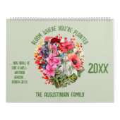 BLOOM WHERE PLANTED 2026 Christian Birth Month Kalender (Hoes)