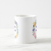 Bloom Where You're Planted - Inspirerende Bloemen  Koffiemok (Center)