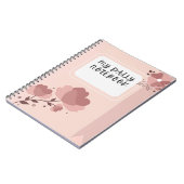 Bloom & Write - Carnet Floral (Côté gauche)