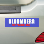 Bloomberg 2012 bumpersticker (Op auto)
