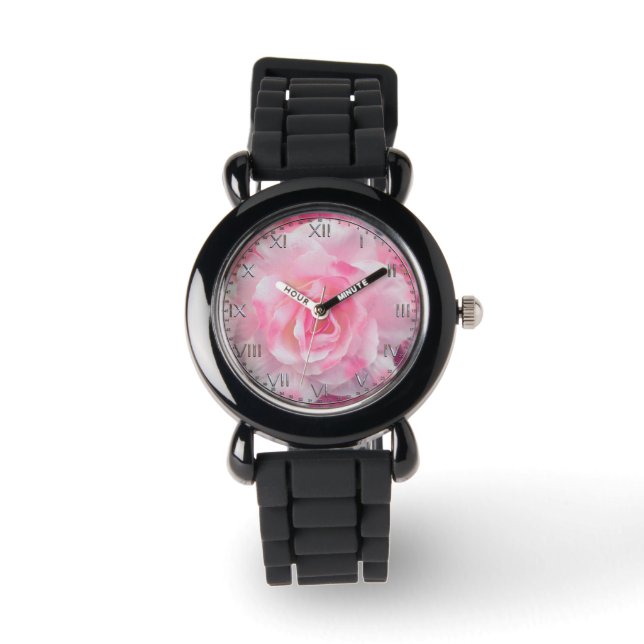 Bloomdeville Elegant Bloemen Horloge (Voorkant)