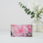 Bloomdeville Elegant Floral 3,5 x 2,0 inch Visitekaartje (Staand voorkant)