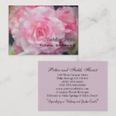 Bloomdeville Elegant Floral Professional Visitekaartje (Voorkant / Achterkant)