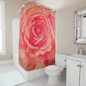 Bloomed Roos Douchegordijn (In situ)