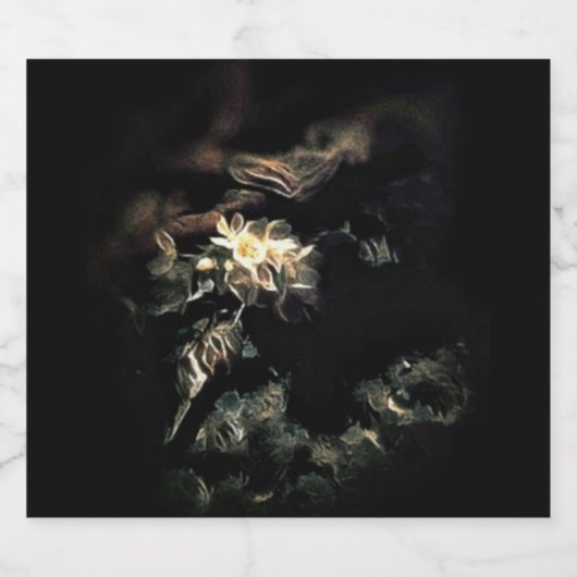 Bloomed Sparkling Wijnetiket (Enkel label)