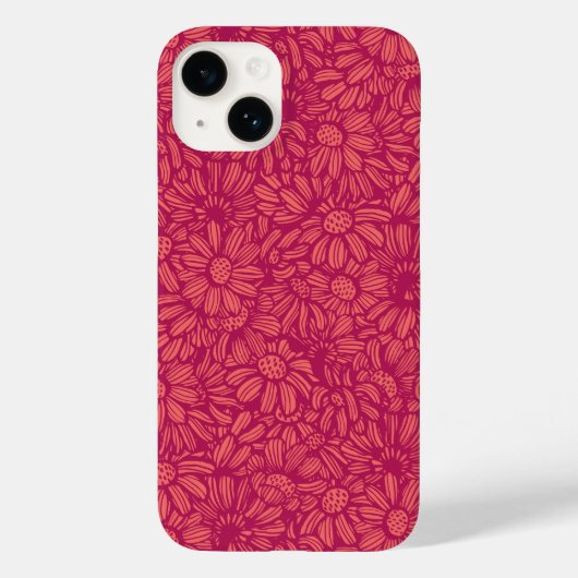 Bloomende bloemen Case-Mate iPhone case (Achterkant)