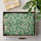 Bloomende cactus succulent groen camouflage patroo tissuepapier (Geschenk)