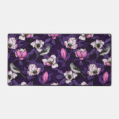 Bloomende magnolia en titmuis bird 4 bureaumat (Voorkant)