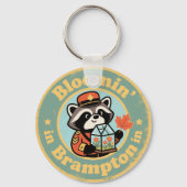 Bloomin’ in Brampton with a Funny Raccoon Mountie Sleutelhanger (Voorkant)
