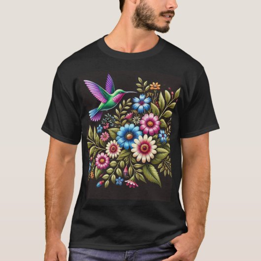 Blooming Beauty Floral T-shirt (Voorkant)