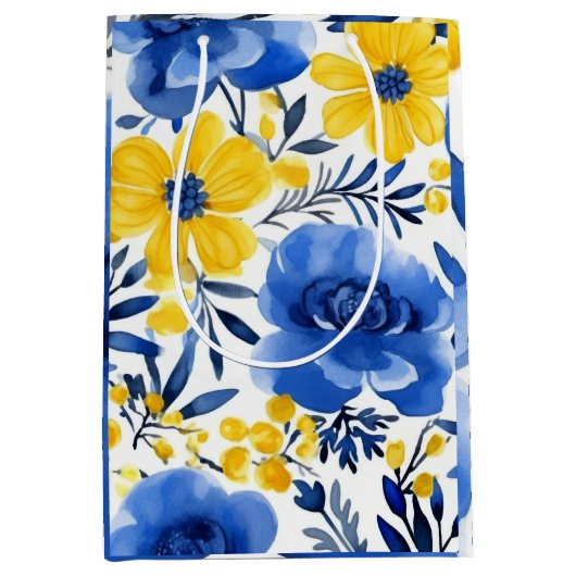 Blooming Beauty Gift Bag Medium Cadeauzakje (Voorkant)