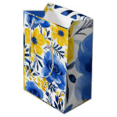 Blooming Beauty Gift Bag Medium Cadeauzakje (Achterkant Gekanteld)