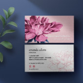 Blooming Beauty | Waterverf estheticus Skincare Visitekaartje