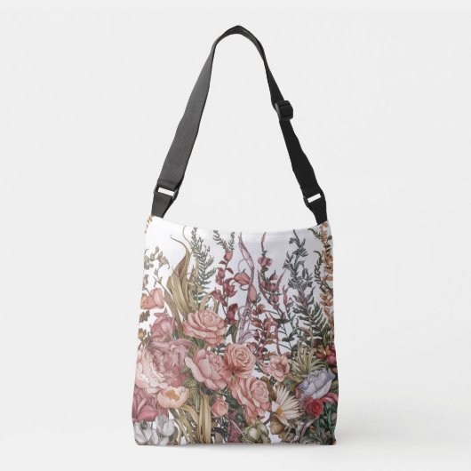 Blooming Bliss : Sac fourre-tout Floral (Devant)