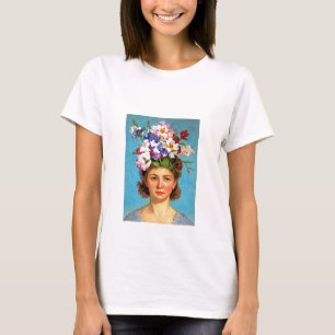 "Blooming Bouffant" Anna - Kunst- en Bloemverenigi T-shirt
