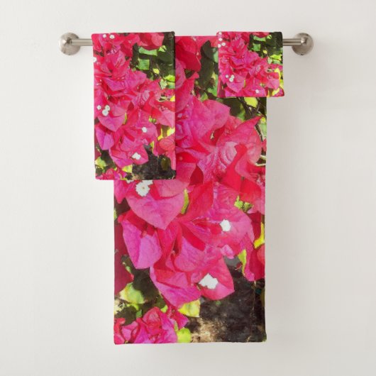 Blooming Bougainvillea Bad Handdoek (Insitu)