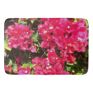 Blooming Bougainvillea Bath Mat