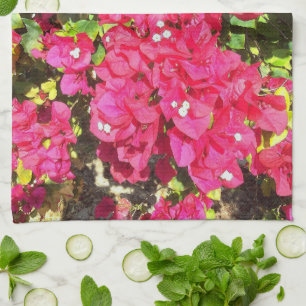 Blooming Bougainvillea Kitchen Towels Theedoek