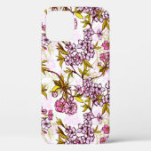 Blooming Cherry Blossom Pattern  Case-Mate iPhone Case (Achterkant)