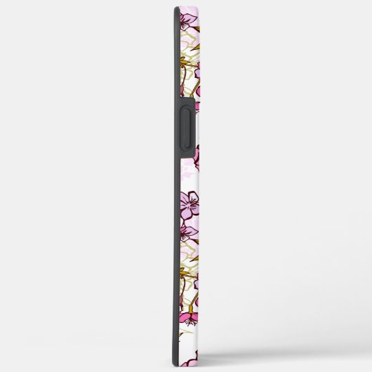 Blooming Cherry Blossom Pattern  Case-Mate iPhone Case (Achterkant / Rechts)