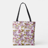 Blooming Cherry Blossom Pattern Draagtas (Achterkant)