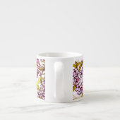 Blooming Cherry Blossom Pattern Espresso Kop (Achterkant)