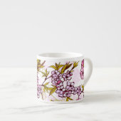 Blooming Cherry Blossom Pattern Espresso Kop (Voorkant rechts)
