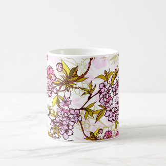 Blooming Cherry Blossom Pattern  Koffiemok