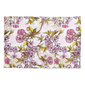 Blooming Cherry Blossom Pattern Kussensloop (Achterkant)