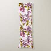 Blooming Cherry Blossom Pattern  Lichaamskussen (Voorkant Verticaal)