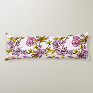 Blooming Cherry Blossom Pattern Lichaamskussen