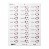 Blooming Cherry Tree Etiket (Full Sheet)