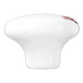 Blooming Cherry tree Keramische Knop (Zijkant)