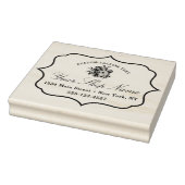 Blooming Chic Bracket Lijst & Elegant Script Rubberstempel (Stempel)