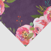 Blooming Chique Kleur Bewerkbare Bruiloft Tissuepapier (Detail)