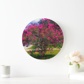 Blooming Crepe Myrtle Tree Grote Klok (Huis)