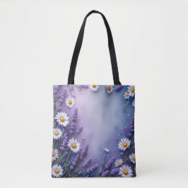 Blooming Daisies & Lavendel Tas