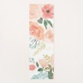 Blooming Delight | Pastel Yogamat (Voorkant)