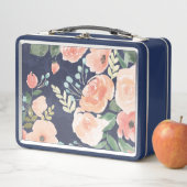 Blooming Delight | Perzik en blauwe Rozen en papav (In situ)