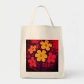Blooming Flame Grocery Tas (Voorkant)