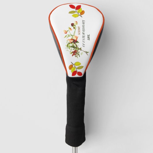 Blooming Flower Afbeelding Golfheadcover (Voorkant)