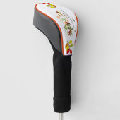 Blooming Flower Afbeelding Golfheadcover (Schuin)