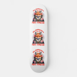 Blooming Fox Mode esthetisch Skateboard