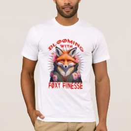 Blooming Fox Mode esthetisch T-shirt